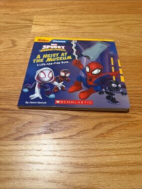 Scholastic Spidey and His Amazing Friends Board Book - Blue & Red